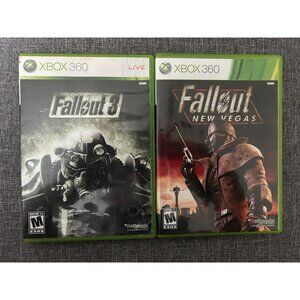Fallout 3 & Fallout New Vegas For Xbox 360 2008/2010 RPGs  Pre-Owned